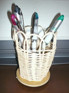 Pen holder Andrew made