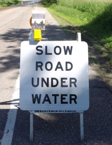 Things got off to a slow start. 